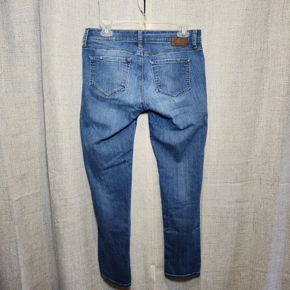 Mavi Angie Mid-Rise Denim Jeans Women's 30/28 Blue‎ Medium Wash Slim Straight - Picture 9 of 9